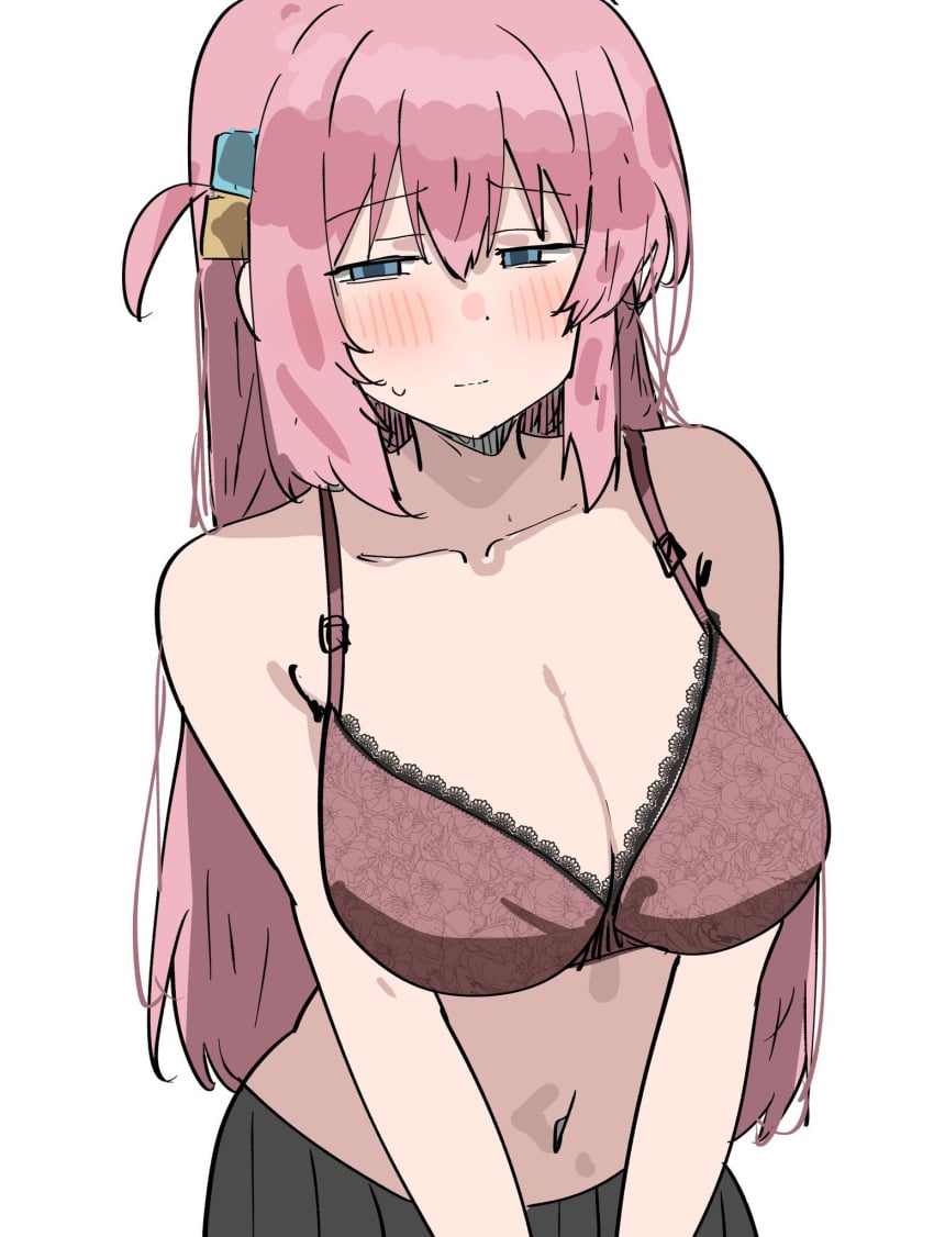 /// 1girls 2d 2d_(artwork) 2d_artwork ahoge anime anime_character asian asian_female asian_girl background bare_arms bare_belly bare_chest bare_hands bare_midriff bare_navel bare_shoulders bare_skin belly belly_button big_boobs big_breasts black_skirt blank_background blue-eyed_female blue_eyes blush_face blush_lines blushing blushing_at_viewer blushing_female blushing_lines bocchi_the_rock! bra breasts busty busty_female busty_girl busty_teen busty_teenager cleavage cloverworks collarbone digital digital_art digital_drawing digital_drawing_(artwork) digital_media digital_media_(artwork) drawing exposed exposed_arms exposed_belly exposed_chest exposed_midriff exposed_navel exposed_shoulders exposed_skin eyebrows_visible_through_hair fanart female female_focus female_only female_protagonist flushed flushed_cheeks flushed_face from_above from_front front_view gotou_hitori guitarist hair_between_eyes hair_ornament half_naked half_nude hi_res high-angle_shot high_res high_resolution high_school_student highres japanese japanese_female japanese_girl lace-trimmed_bra lace-trimmed_underwear lace_bra lace_underwear laced_bra laced_underwear large_boobs large_breasts lean_figure long_hair looking_at_viewer midriff monotone_background naked naked_female naked_woman narrow_waist navel nude nude_female nudity one_color_background partially_undressed pink-haired_female pink_bra pink_hair pink_underwear plain_background portrait school_girl semi_nude shoulders sidelocks skirt slender_body slender_waist slim_female slim_waist solid_color_background solo standing sunya_(honorin-yuunibo) teen_girl teenage_female teenage_girl teenage_tits teenager top_view underwear upper_body viewed_from_above white_background young_female young_woman