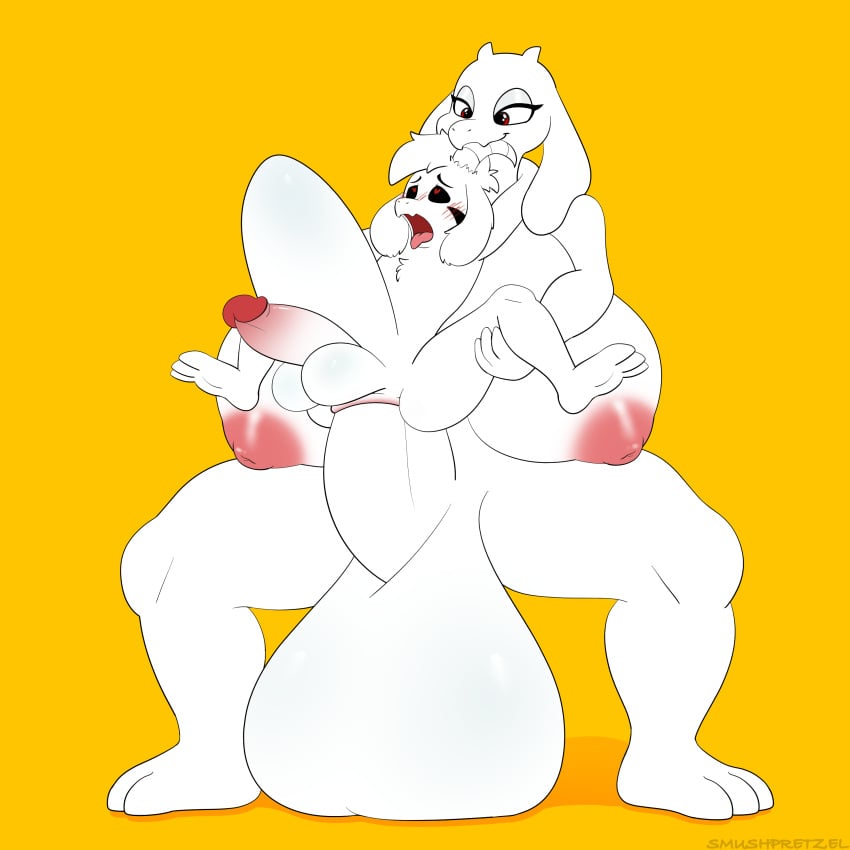 1boy 1futa absurd_res age_difference ahe_gao anal anal_sex anthro asriel_dreemurr asriel_dreemurr_(god_form) balls big_balls big_breasts big_penis bite blush blush_lines breasts completely_nude duo futa_is_bigger futa_on_male futadom futanari genitals gynomorph gynomorph/male gynomorph_penetrating gynomorph_penetrating_male heart-shaped_pupils hi_res horn horn_bite horn_fetish horn_in_mouth horn_play huge_cock humanoid_genitalia humanoid_penis hyper hyper_genitalia hyper_penis incest intersex intersex/male intersex_penetrating intersex_penetrating_male male male_penetrated malesub mother mother_and_son nude nude_futanari nude_male parent parent_and_child penetration penis smushpretzel son stomach_bulge tongue tongue_out toriel undertale undertale_(series) video_games