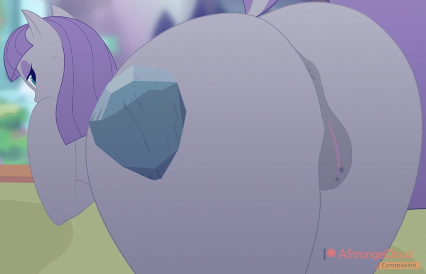 1girls animated anus ass ass_shake astrangecloud bent_over big_butt butt equid equine female friendship_is_magic genitals hasbro hi_res horse huge_butt mammal maud_pie_(mlp) my_little_pony nude pony pussy shaking_butt solo