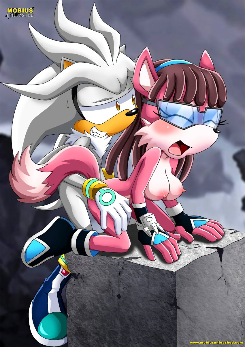 archie_comics bbmbbf furry lyco_wolf mobius_unleashed palcomix sega silver_the_hedgehog sonic_(series)