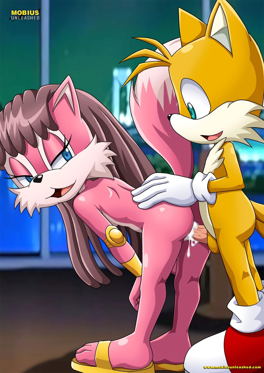 archie_comics bbmbbf furry lyco_wolf mobius_unleashed palcomix sega sonic_(series) tails