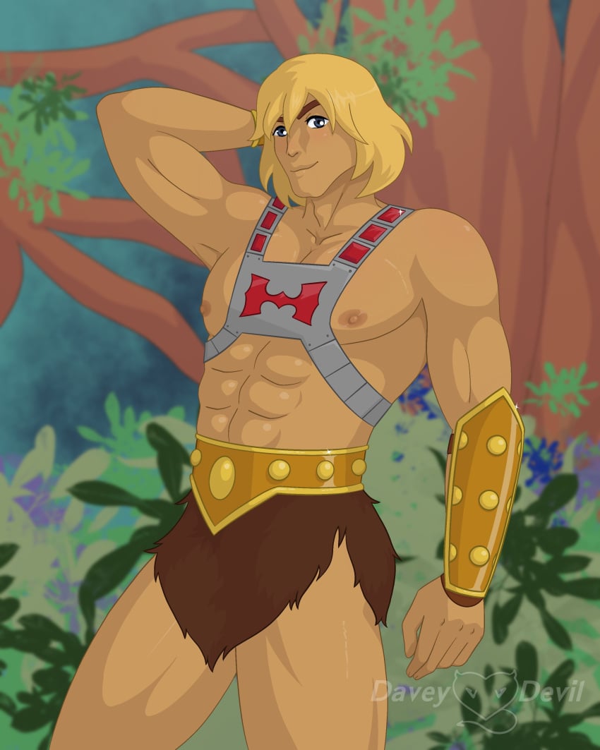 clothing davey_devil gay he-man looking_at_viewer male male_only masters_of_the_universe yaoi