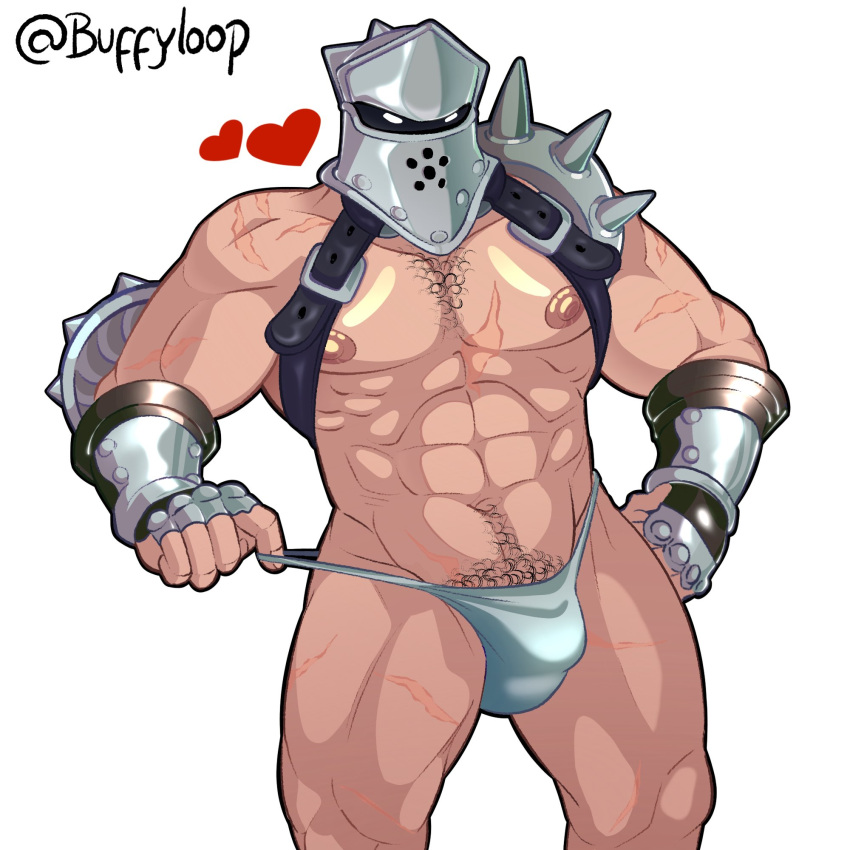 <3 1boy abs armor armored armored_gloves armored_male bara body_hair buffyloop bulge chest_hair chrono_cross dilf gay grabbing_thong grabbing_underwear hairy hairy_chest helmet human human_only light-skinned_male light_skin male male_focus male_nipples male_only manly mask muscles muscular muscular_male nipples pubic_hair scar_on_chest scarred scars scars_on_arm scars_on_thighs shiny_skin simple_background skimpy_clothes solo solo_focus solo_male standing thong underwear white_background white_thong white_underwear zoah ♡