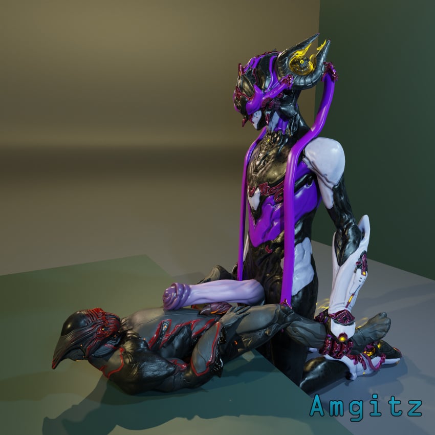 2boys 3d amgitz big_penis blender erection gay larger_male male male/male male_only nezha_(warframe) nezha_prime_(warframe) simple_background size_difference stalker_(warframe) tagme tenno unusual_penis warframe