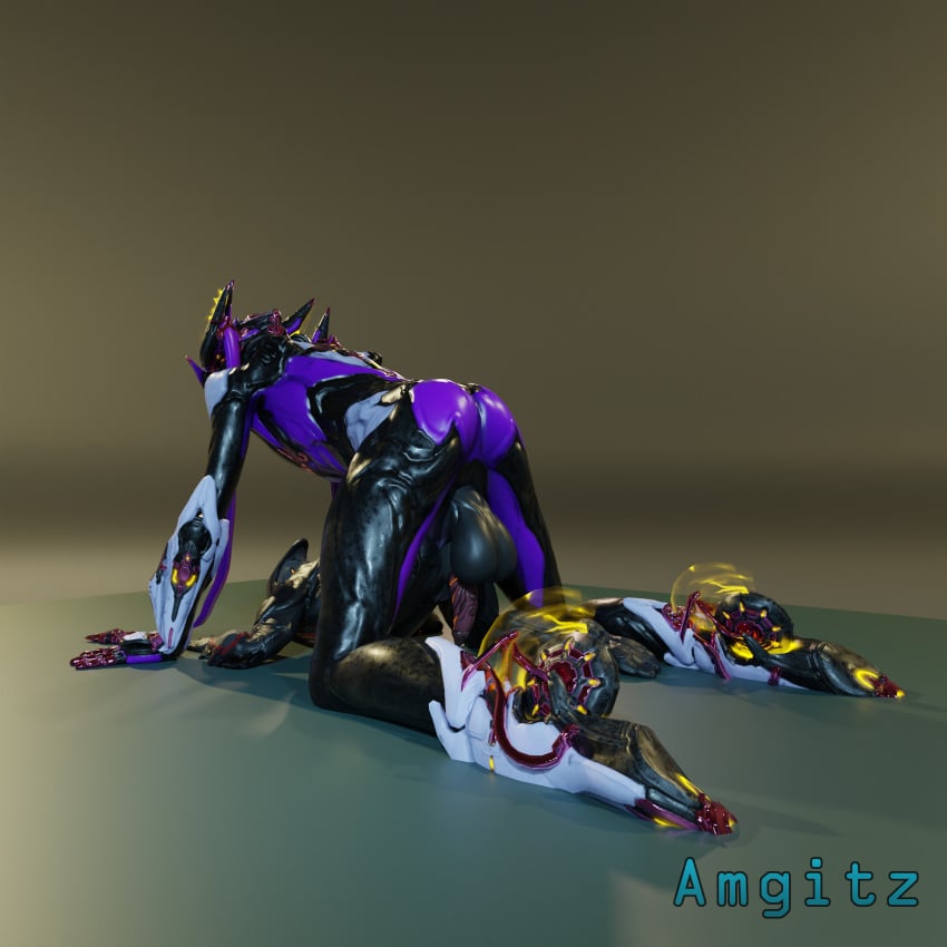 2boys 3d amgitz anal anal_sex big_penis blender gay larger_male male male/male male_only nezha_(warframe) nezha_prime_(warframe) sex simple_background size_difference stalker_(warframe) tagme tenno unusual_penis warframe