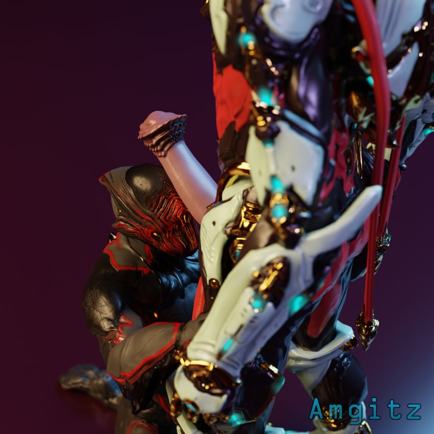 2boys 3d amgitz big_penis blender erection gay larger_male male male/male male_only nezha_(warframe) nezha_prime_(warframe) on_knees simple_background size_difference stalker_(warframe) tagme tenno unusual_penis warframe