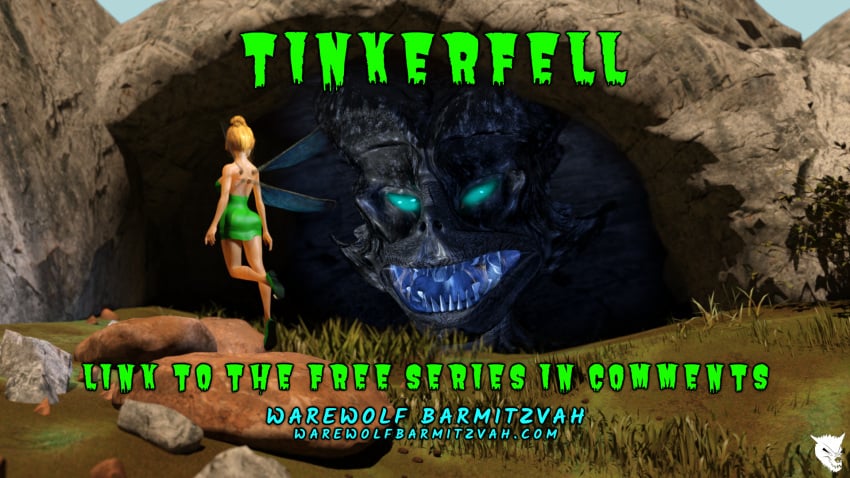 3d disney drider drider_princess peril peter_pan_(disney) spider tinker_bell vore warewolfbarmitzvah webbed