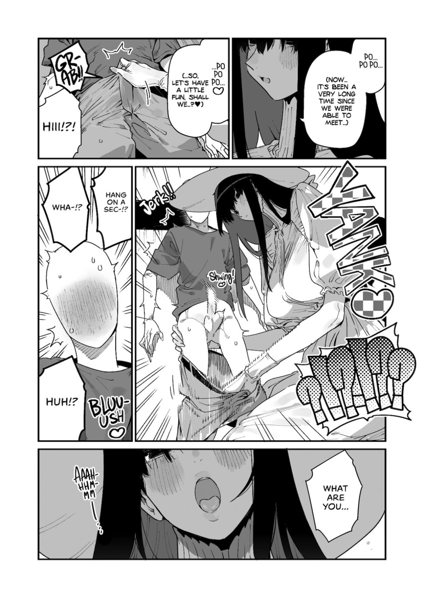 1girls black_and_white chomoran comic female hasshaku-sama manga original tagme