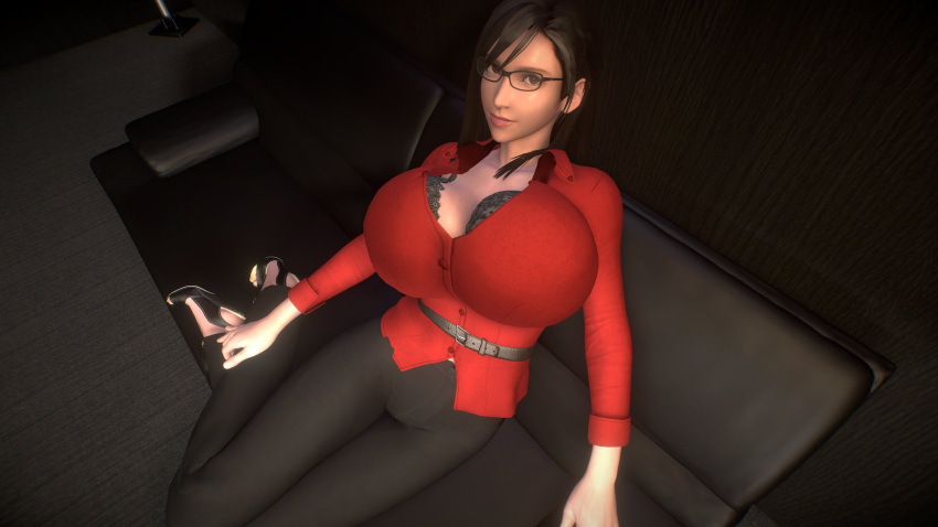 1girls 3d bare_shoulders big_breasts breasts brown_hair busty cleavage curvy eyebrows eyelashes eyeshadow female female_only final_fantasy final_fantasy_vii final_fantasy_vii_remake hair hips human hyper hyper_breasts large_breasts lips long_hair navel nedanecin nose red_eyes thick_legs thick_lips thick_thighs tifa_lockhart upper_body voluptuous wide_hips