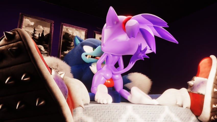 Blaze The Cat (Lycanthropy) Rule 34 Image