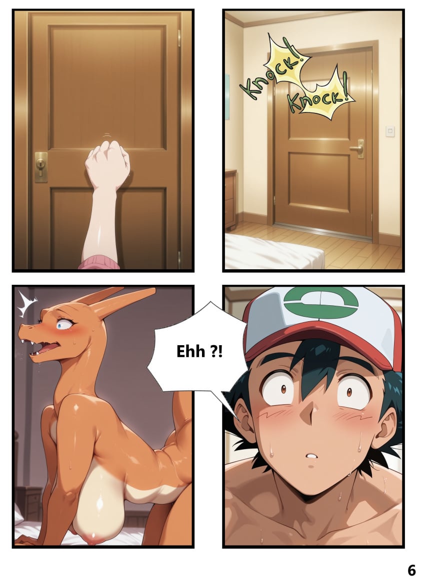 Ash Ketchum (Pokemon) Rule 34 Image