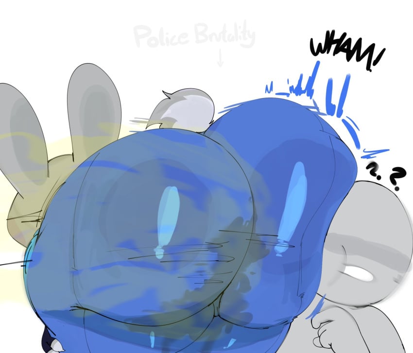 ass ass_focus ass_up color disney fart fart_fetish fumes furry huge_ass hyper_ass judy_hopps novacartridge_(artist) question_mark shart smelly_ass tagme wet_ass zootopia