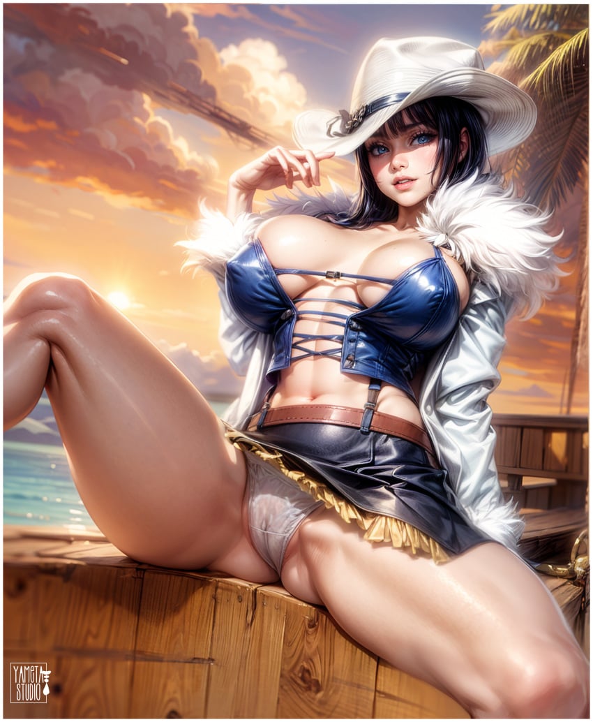 ai_generated female female_only nico_robin one_piece yametastudio