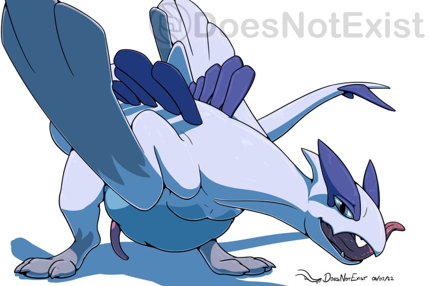 2022 3_toes alpha_channel bedroom_eyes biped blue_eyes bodily_fluids cel_shading claws countershading digital_media_(artwork) doesnotexist drooling fangs feet feral fin folded_wings genitals gloves_(marking) hi_res leg_markings legendary_pokémon licking licking_lips looking_at_viewer lugia male markings narrowed_eyes nintendo penis pink_penis pokemon pokemon_(species) pokemon_only reverse_countershading saliva saliva_string seductive shaded signature simple_background socks_(marking) solo standing stomach_bulge styrm_(doesnotexist) subscribestar toes tongue tongue_out transparent_background video_games vore watermark white_body wings