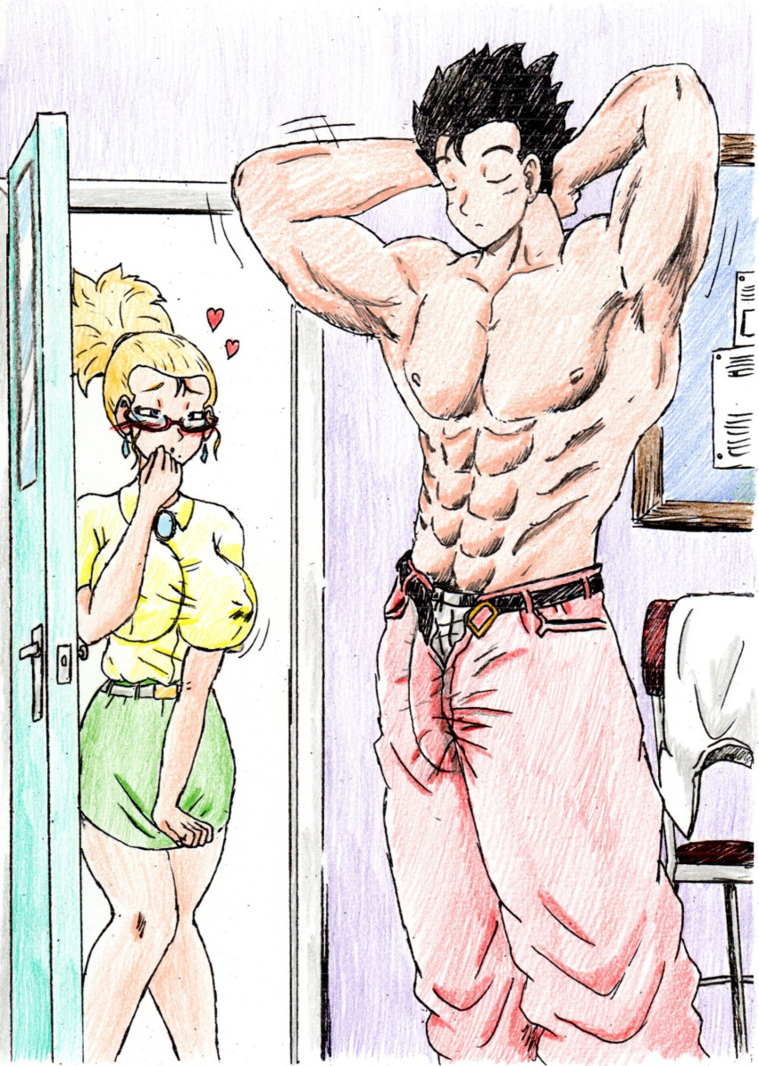 Son Gohan (Dragon Ball) Rule 34 Image