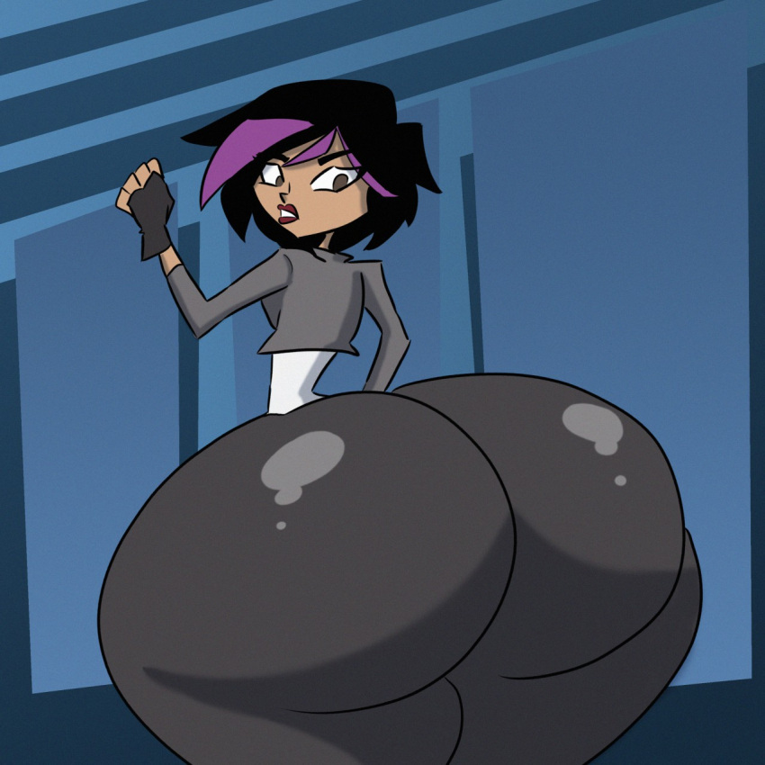 1girls about_to_fart asian asian_female ass ass_expansion big_hero_6 black_hair bottom_heavy brown_eyes da-fuze disney enormous_ass female female_only full_of_gas gogo_tomago huge_ass hyper hyper_ass hyper_thighs large_ass marvel massive_thighs skintight solo thick_hips thunder_thighs tight_clothing tight_fit tight_pants