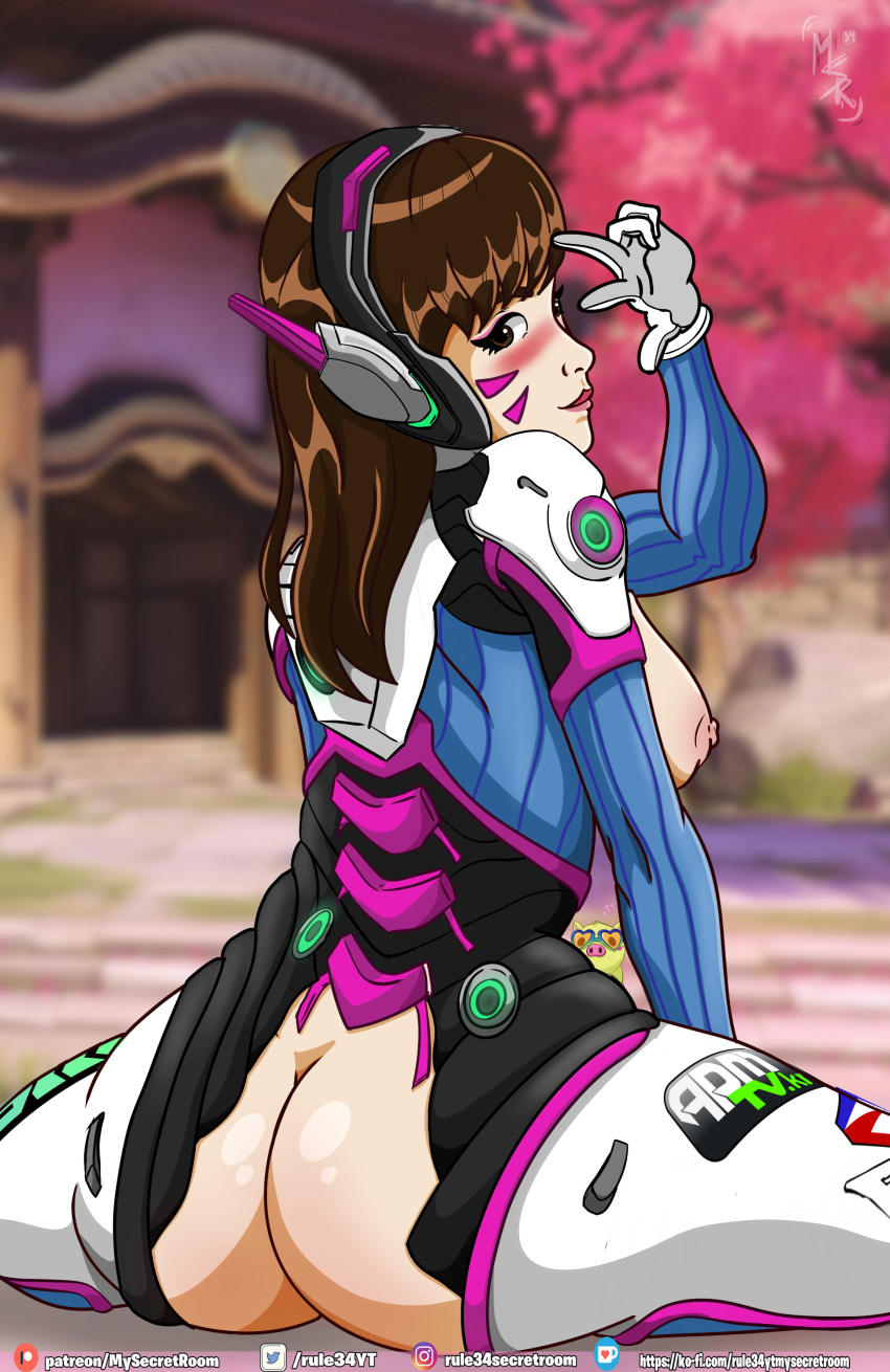 ass d.va gamer_girl overwatch pose rule34yt