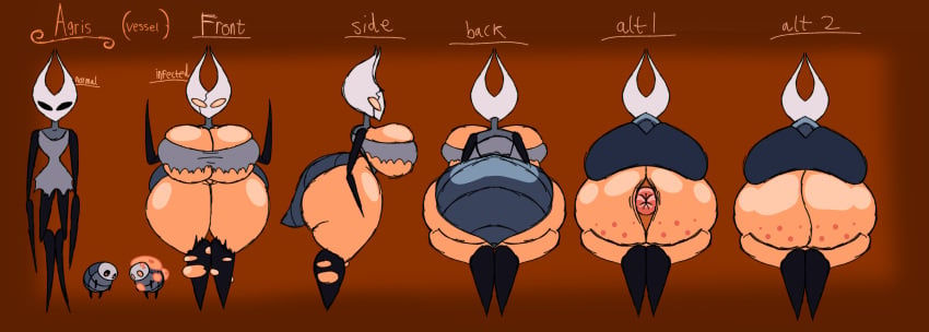 1female 1girls actualbeef ass big_ass big_breasts bubble_ass bubble_butt female hollow_knight hollow_knight_(oc) huge_ass huge_butt idk_what_to_tag_it large_ass large_butt massive_ass massive_breasts massive_butt oc tagme the_infection_(hollow_knight)