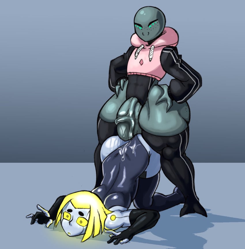 alien anal anthro big_penis face_down_ass_up leotard sex tagme vertacularrld