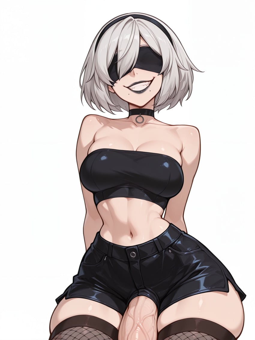 Yorha 2b (Nier) Rule 34 Image