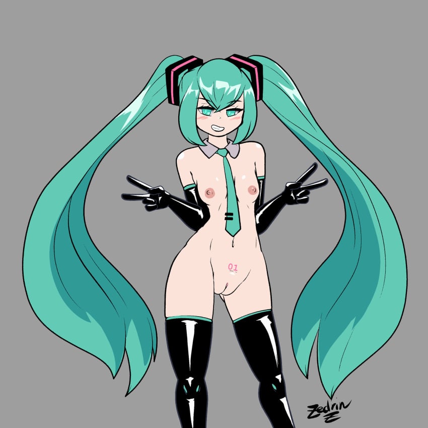 Hatsune Miku (Vocaloid) Rule 34 Image