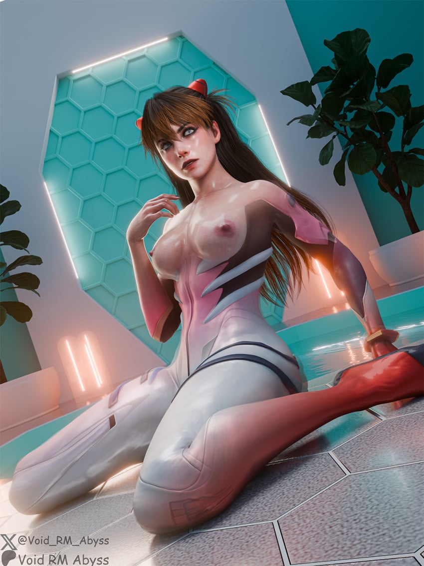Asuka Langley Sohryu (Cosplay) Rule 34 Image
