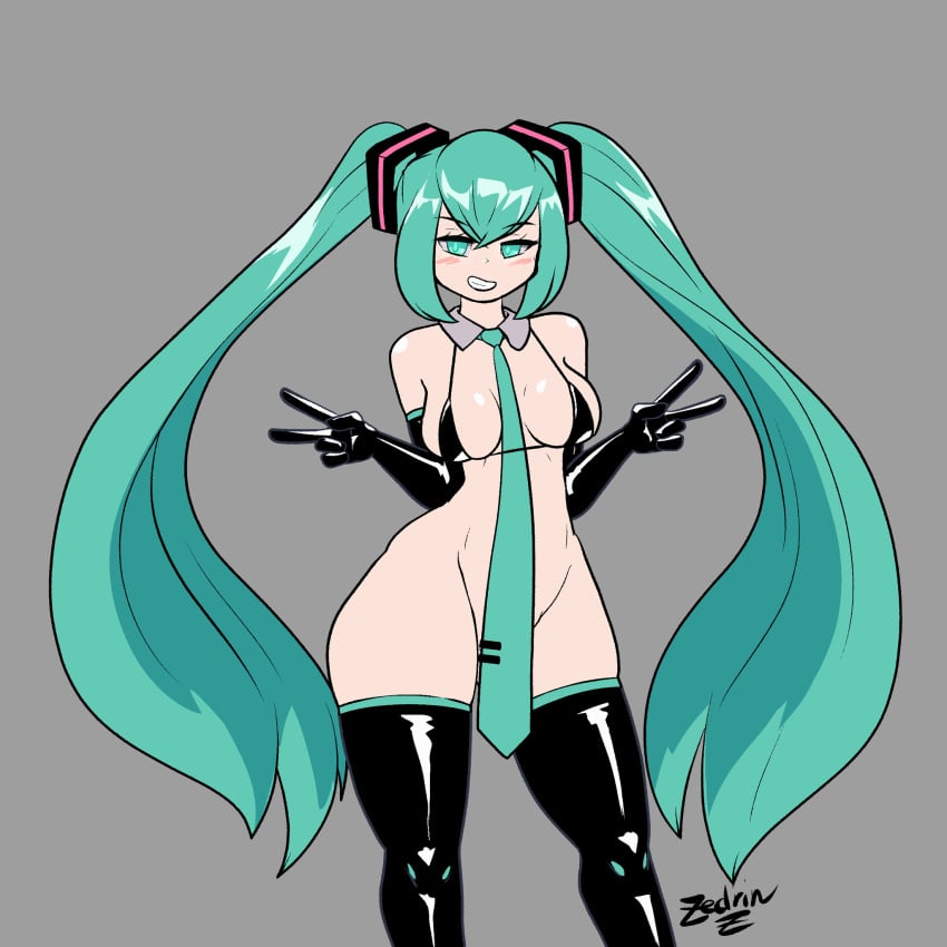 Hatsune Miku (Vocaloid) Rule 34 Image