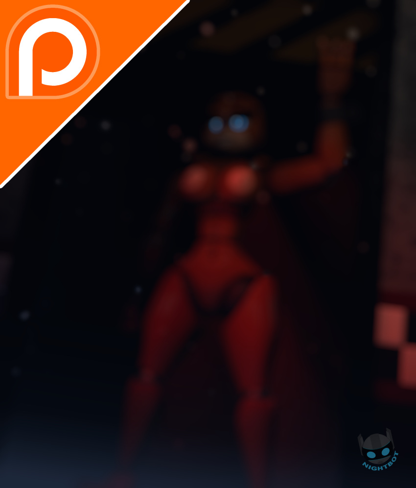 3d blur_censor blurry female female_only five_nights_at_freddy's fnaf freddy_(fnaf) nightbotgrey rule_63 video_games