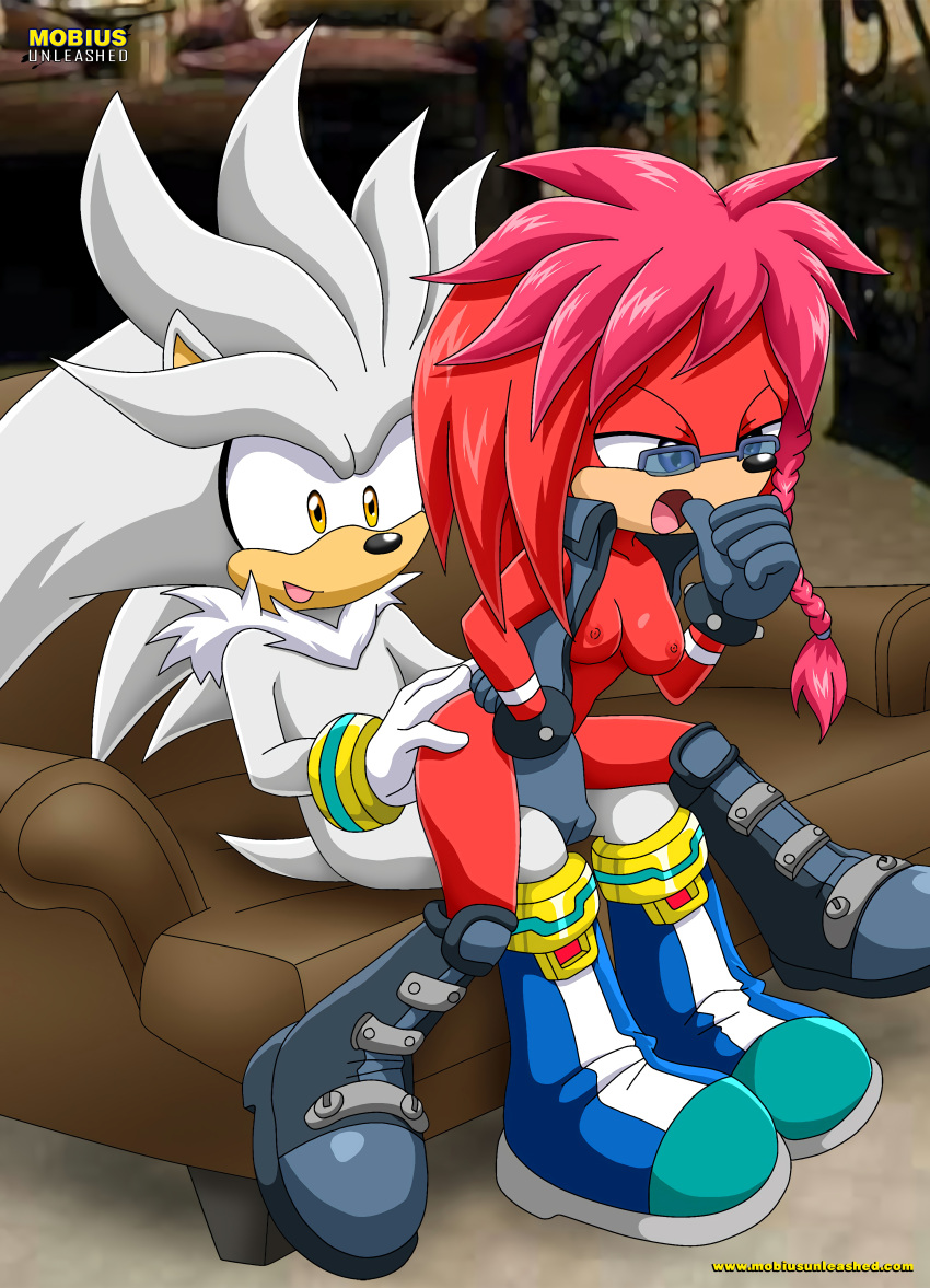 archie_comics bbmbbf furry lara-su mobius_unleashed palcomix sega silver_the_hedgehog sonic_(series)