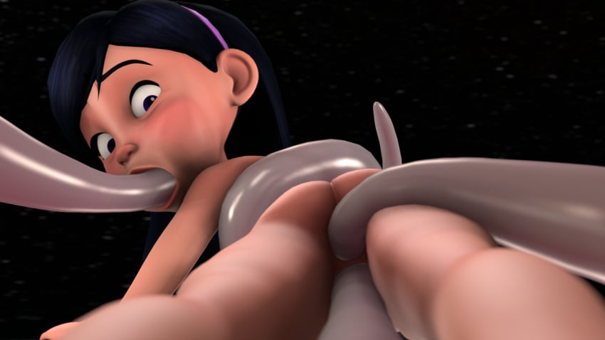 1girls 3d anal anal_sex anus ass black_background black_hair blowjob disney ducktape ducktapeani fellatio female korbendallas looking_back monster nude nude_female oral oral_penetration oral_sex pixar puffy_cheeks purple_eyes pussy rape restrained sex smooth_skin source_filmmaker teenager tentacle tentacle_grab tentacle_in_mouth tentacle_sex tentacles the_incredibles triple_penetration vaginal vaginal_penetration vaginal_sex violet_eyes violet_parr