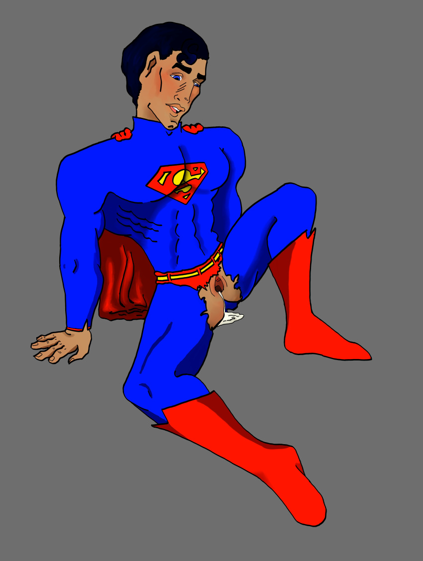 clark_kent cum_in_pussy cum_inside cuntboy dc dc_comics defeated intersex superman superman_(series) torn_clothes torn_suit