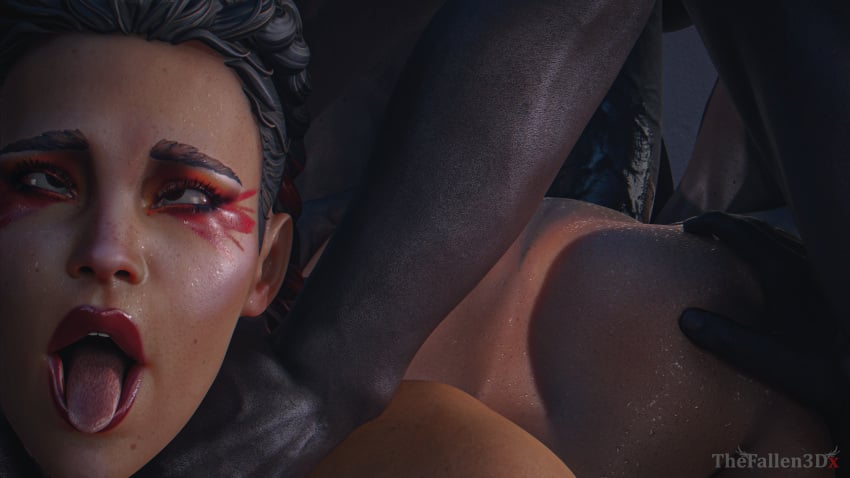 3d anus apex_legends big_butt big_penis dark-skinned_female dark-skinned_male dark_skin female four_on_one interracial latina loba loba_(apex_legends) male quadruple_anal quadruple_penetration red_hair red_lipstick thefallen3dx