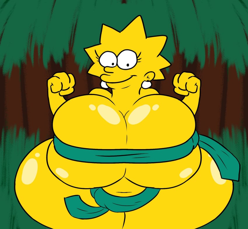 20th_century_fox 20th_century_studios alternate_breast_size fat huge_ass huge_breasts lisa_simpson sweetspicymann the_simpsons thick_thighs