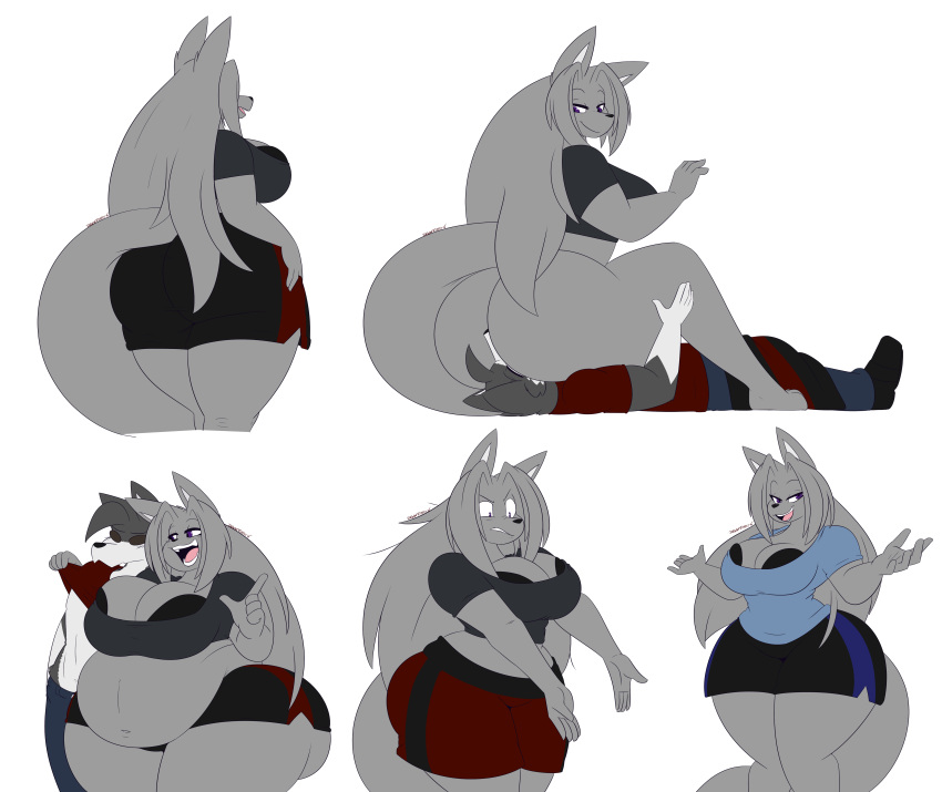 big_breasts dewwy(dewwydartz) dewwydartz female furry may_(dewwydartz) pregnant tagme