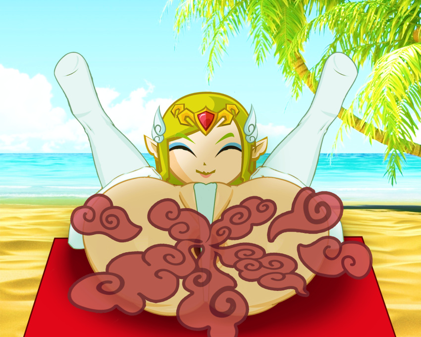 anus ass beach bikini blue_eyes clothing excessive_fart eyeshadow fart fart_cloud fart_fetish farting female female_only female_solo gas gassy gloves minish_cap nintendo princess_zelda puckered_anus pussy solo spirit_tracks swimsuit tagme the_legend_of_zelda the_wind_waker third-party_edit toon_zelda tropical uncensored white_bikini white_swimsuit wind_waker