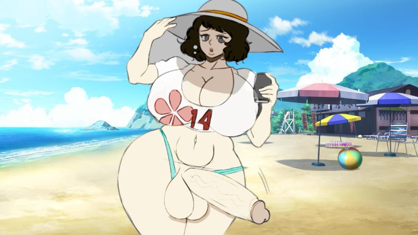 1futa alcohol balls bermuda_art breasts clothed clothing colored edit erection futa_only futanari hat huge_ass huge_balls huge_breasts huge_cock human light-skinned_futanari light_skin pale_skin partially_clothed penis persona persona_5 sadayo_kawakami sketch solo solo_futa standing t-shirt thick_thighs voluptuous wide_hips