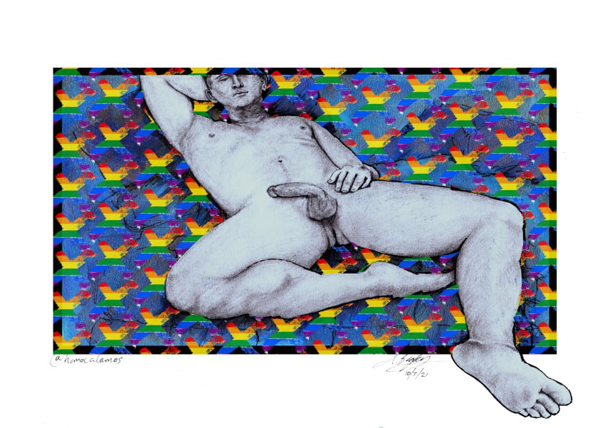 bed_buddy birthday_suit bisexual_male butt_crack cock cock_out dick gay_art gay_male hand_drawn hard_on laying_down laying_on_bed male male_only naked naked_male nude nude_male pencil pencil_(artwork) pencil_sketch sketches_by_adab sketchesbyadab solo