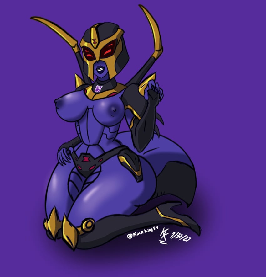 1girls 4_eyes absurdres alien alien_girl big_breasts black_panties blackarachnia breasts busty curvy curvy_body curvy_female curvy_figure curvy_hips female female_only highres kinkkingdom lgman2000 looking_at_viewer machine mechanical multi_eye nipples panties partially_clothed purple_background purple_body purple_lips purple_lipstick purple_nipples purple_skin red_eyes robot robot_girl solo solo_female thick thick_ass thick_legs thick_thighs transformers transformers_animated wide_hips