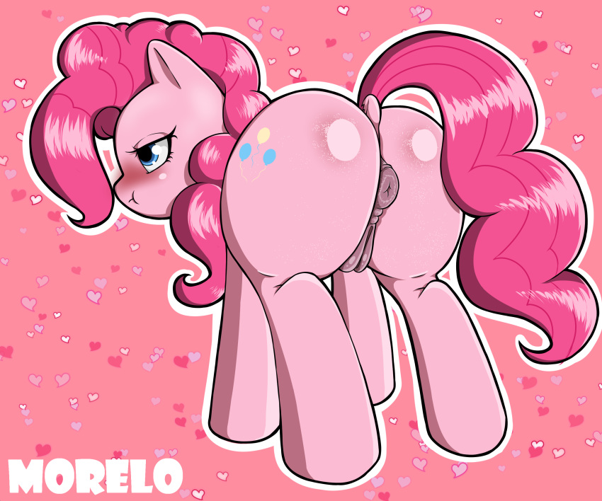 :t anus ass blush equine equine_anus feral friendship_is_magic horse horse_genitali my_little_pony pink_hair pinkie_pie_(mlp) pony puffy_anus pussy