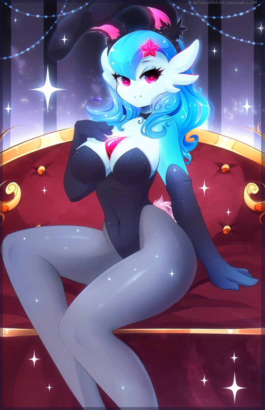 breasts clothed clothing female koveliana nintendo pokemon shiny_gardevoir solo tagme