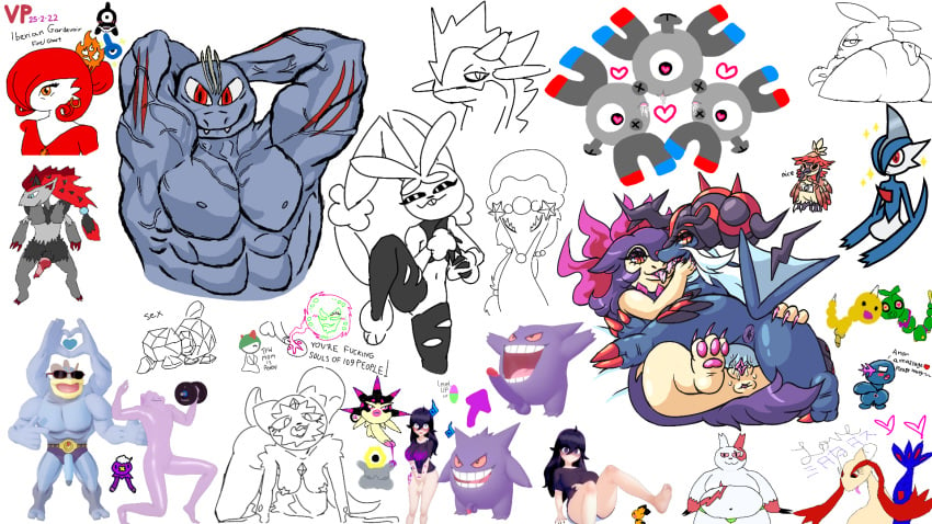 4chan ambiguous_gender anon anthro caterpie collaboration female female/female feral funny gardevoir gengar group group_picture hi_res hisuian_samurott hisuian_typhlosion human humanoid lopunny machamp machoke male mammal mega_evolution mega_lopunny nintendo patohoro pokémon_(species) pokemon pokemon_(species) pokemon_legends:_arceus pokemon_on_pokemon regional_form_(pokémon) samurott tagme toxtricity typhlosion video_games weedle wooper zangoose zoroark