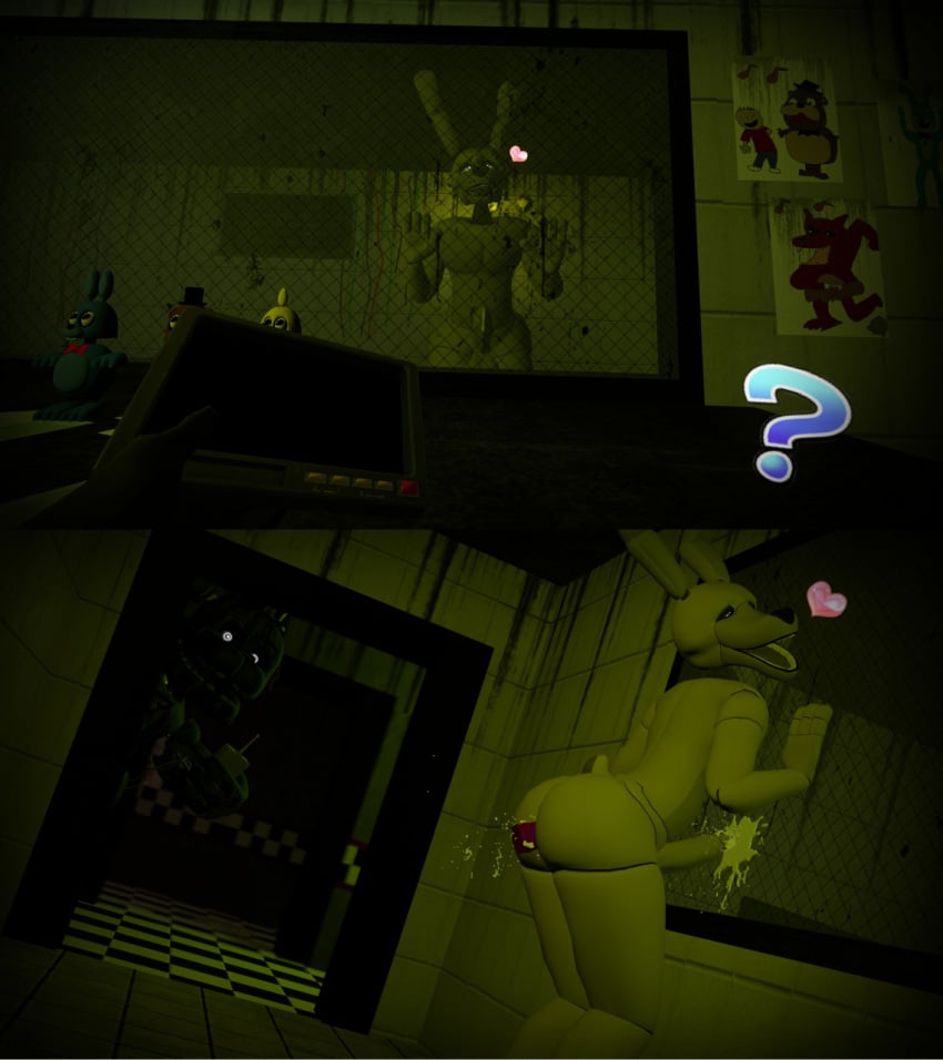 3d animatronic ass background bear big_penis cum cum_on_window dark dildo five_nights_at_freddy's five_nights_at_freddy's_3 fnaf gay heart looking_at_another male male_only moans night_guard_(fnaf) phantom_freddy_(fnaf) security_guard sex_toy solo solo_focus solo_male springtrap springtrap_(fnaf)