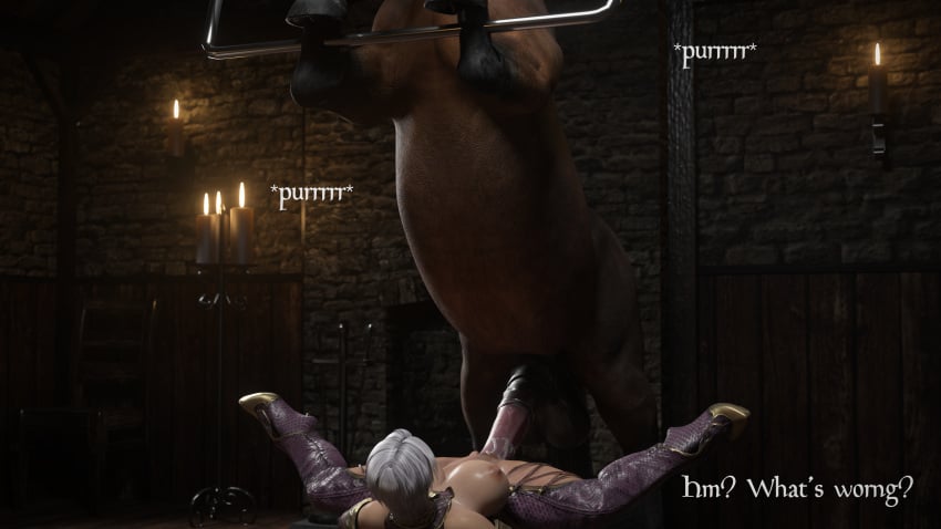 16:9 3d_(artwork) 4k absurd_res animal_genitalia animal_penis ass bestiality big_breasts big_penis bodily_fluids breasts digital_media_(artwork) duo english_text equid equine equine_penis female female_on_feral female_penetrated feral feral_on_female feral_penetrating feral_penetrating_female feral_penetrating_human genital_fluids genitals hair hi_res horse horse_penis horsecock huge_breasts huge_cock human human_focus human_on_feral human_penetrated icedev inside interspecies isabella_valentine legs_up male male/female male_penetrating male_penetrating_female mammal not_furry_focus penetration penis sex silver_hair solo_focus soul_calibur text video_games widescreen zoophilia