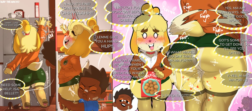 Isabelle (Animal Crossing) Rule 34 Image