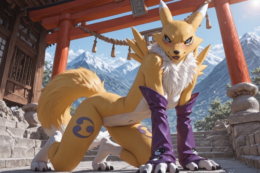 Renamon (Digimon) Rule 34 Image
