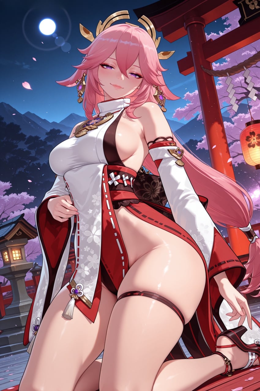 Yae Miko (Genshin Impact) Rule 34 Image