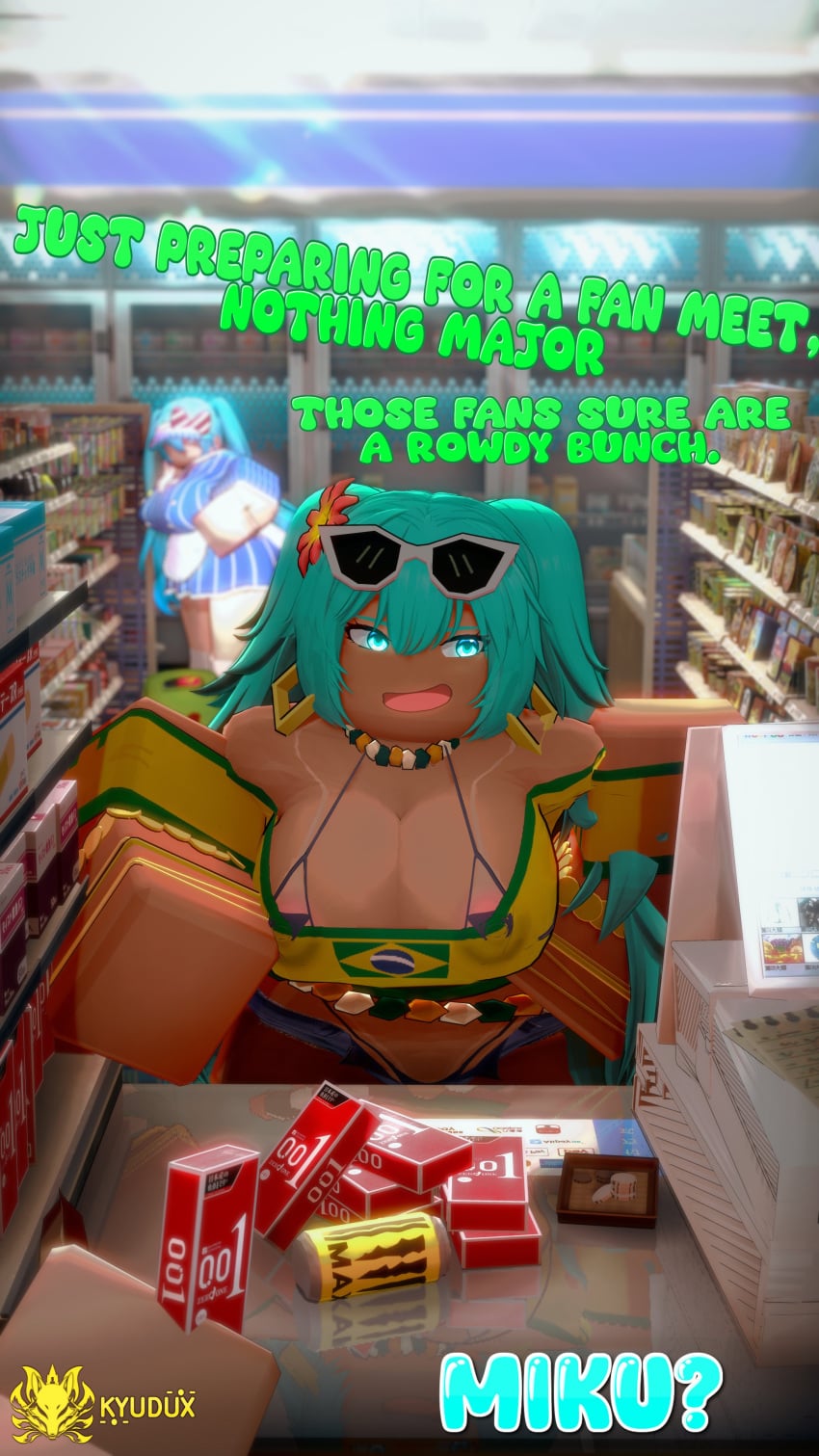 Brazilian Miku (Roblox) Rule 34 Image