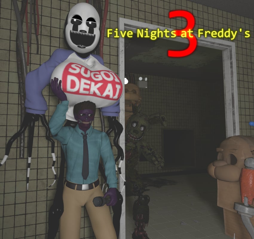 3d five_nights_at_freddy's five_nights_at_freddy's:_sister_location five_nights_at_freddy's_3 five_nights_at_freddy's_4 huge_breasts marimike michael_afton nightmarionne no_nude source_filmmaker springtrap_(fnaf) sugoi_dekai william_afton yuuki_momofox