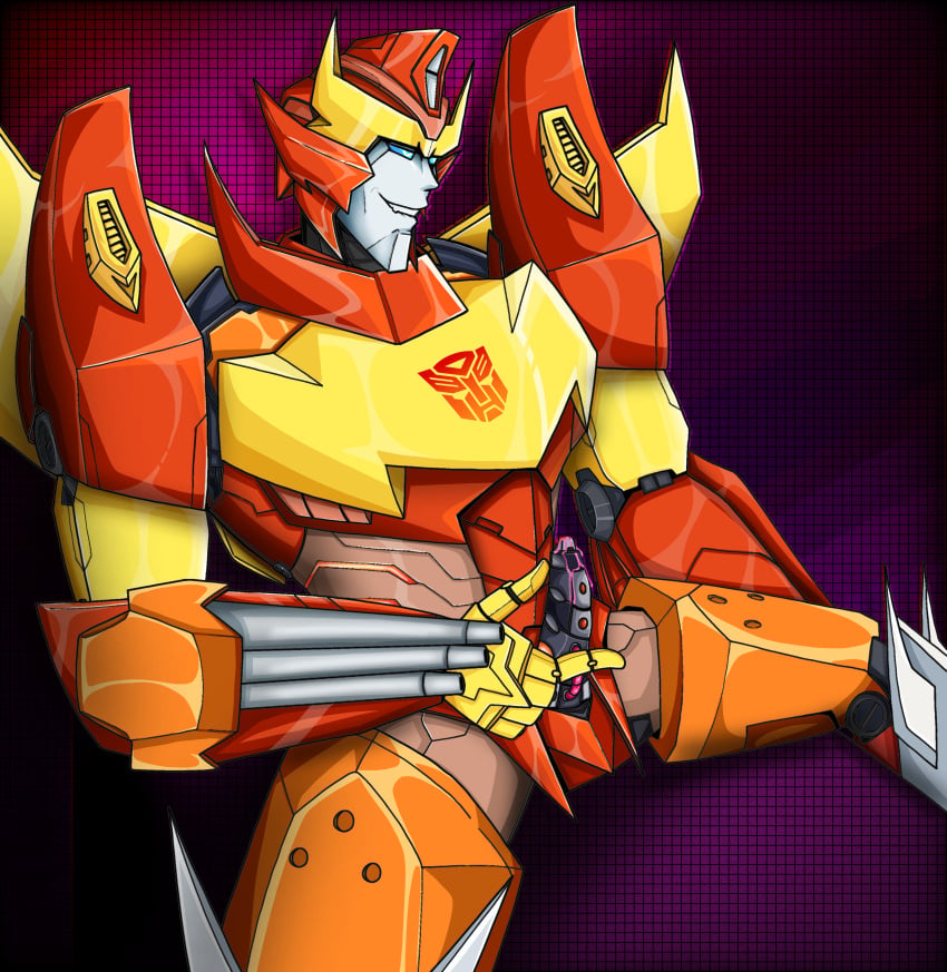 masturbation robot robot_penis rodimus_prime solo_male transformers unusual_cum