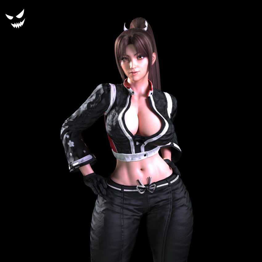 1girls 3d ass big_ass big_breasts breasts cleavage fatal_fury female female_only gm_studios huge_nipples king_of_fighters mai_shiranui solo street_fighter street_fighter_6 thick_thighs voluptuous voluptuous_female